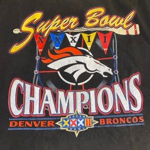 Vintage Denver Broncos Super Bowl Champs Tee
